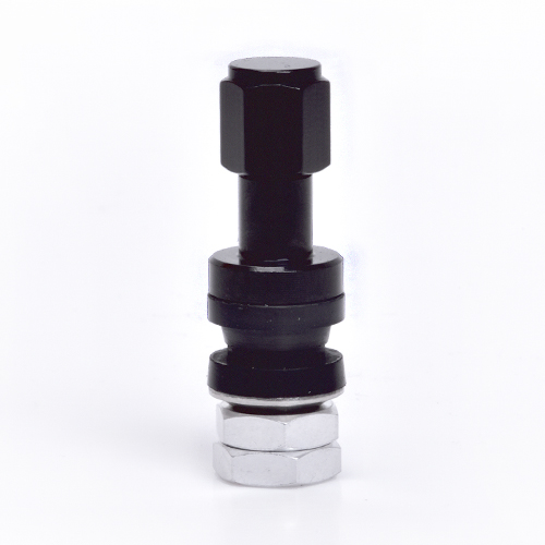 Kovový ventil průměr 11,5mm (JRAV2-BK) černý, hliníkový, délka 42mm, sada 4ks